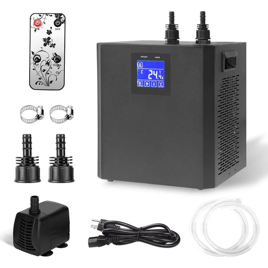 Hydroponic Aquarium Chiller With Remote Control Pump
