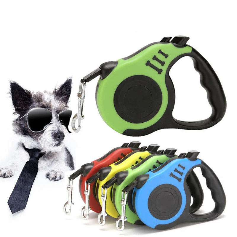 Retractable Dog Leash Quick Release Portable Walking Leash