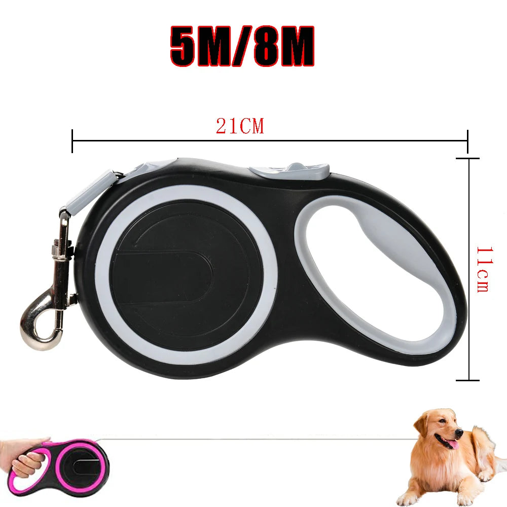Premium Retractable Dog Leash For Small And Large Pets