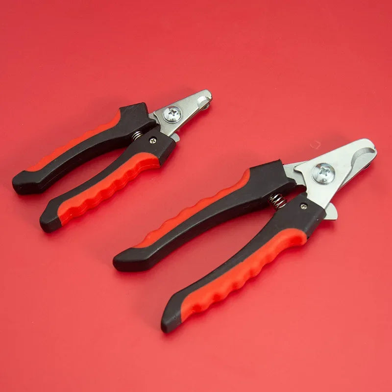 Stainless Steel Sickle Nail Clippers For Large Dogs And Cats