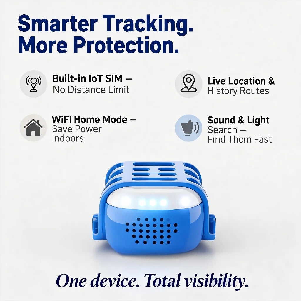 WANWAYTECH GPS Pet Tracker for Dogs and Cats RealTime Tracking