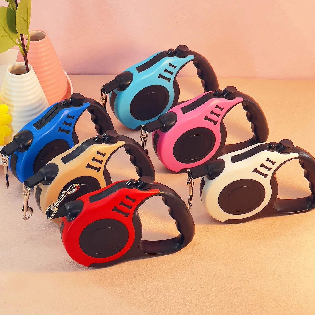 Retractable Dog Leash Quick Release Portable Walking Leash