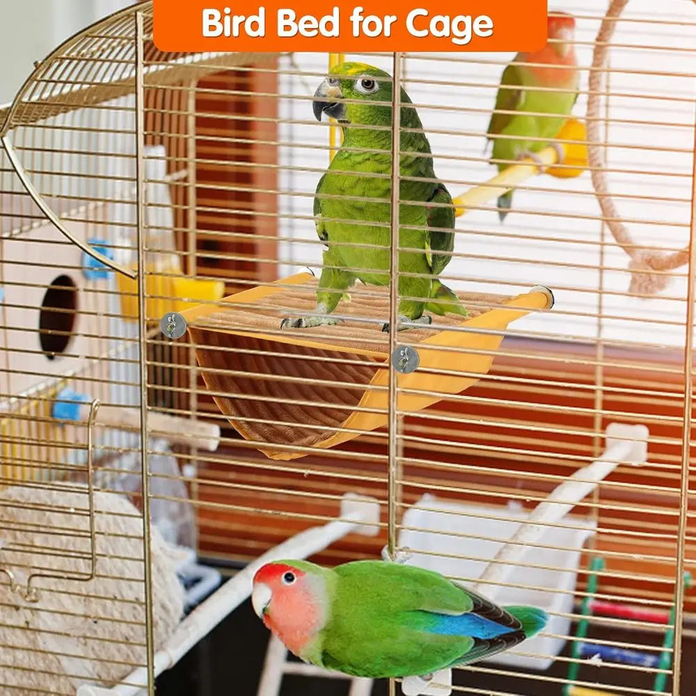 Winter Warm Bird Nest Bed Hammock For Parrots And Budgies