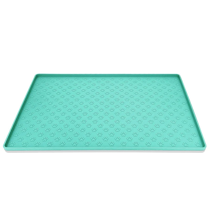 Silicone Waterproof Pet Placemat For Dogs And Cats Dishwasher Safe