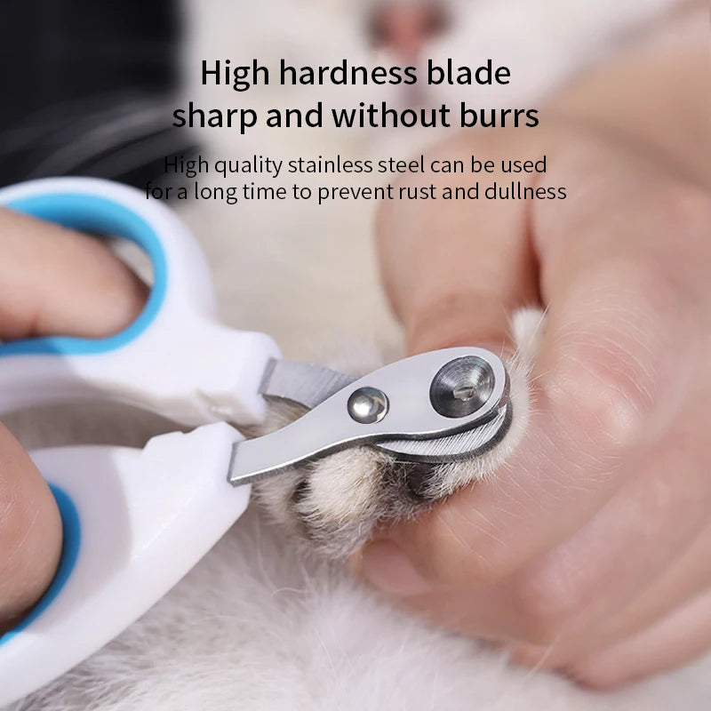 RPXBGUCKARHG Cat Nail Clippers Stainless Steel Claw Cutter For Cats