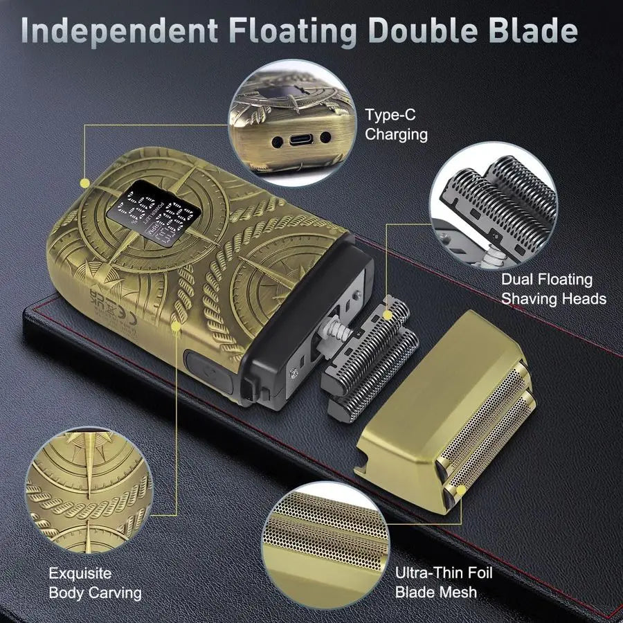 XMSJ Professional Hair Clipper Kit 3 In 1 Grooming System