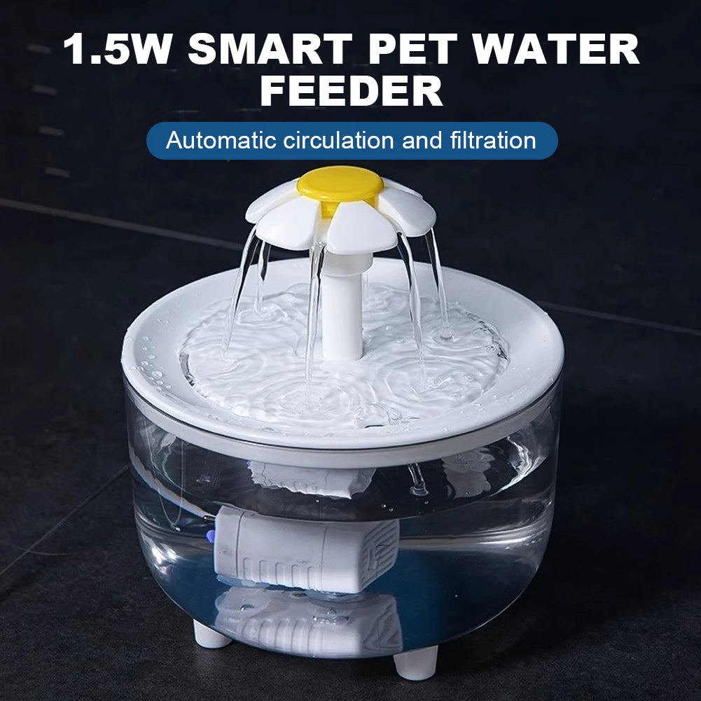 APWIKOGER Cat Water Fountain USB Drinker Dispenser