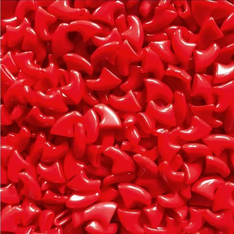 20pcs Colorful Cat Nail Caps Kit With Free Adhesive Glue