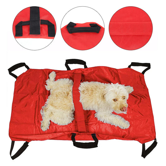 Bymaocar Heavy-Duty Pet Transport Stretcher For Dogs Cats Rabbits