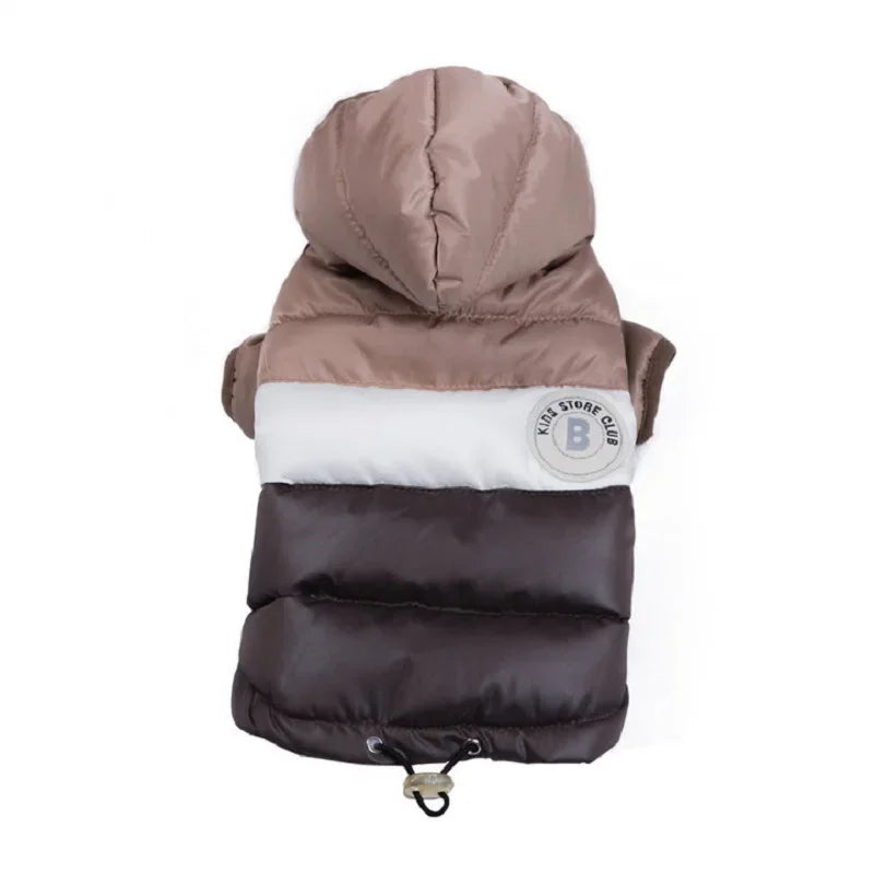 Waterproof Luxury Dog Jacket Down Cotton Vest For Dogs