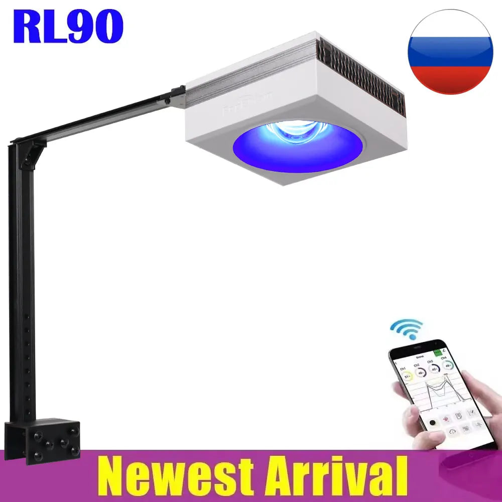 PopBloom Marine Reef Aquarium Light 60W 100W LED Lamp