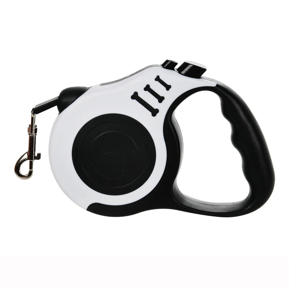 Retractable Dog Leash With Quick Release And Durable Nylon