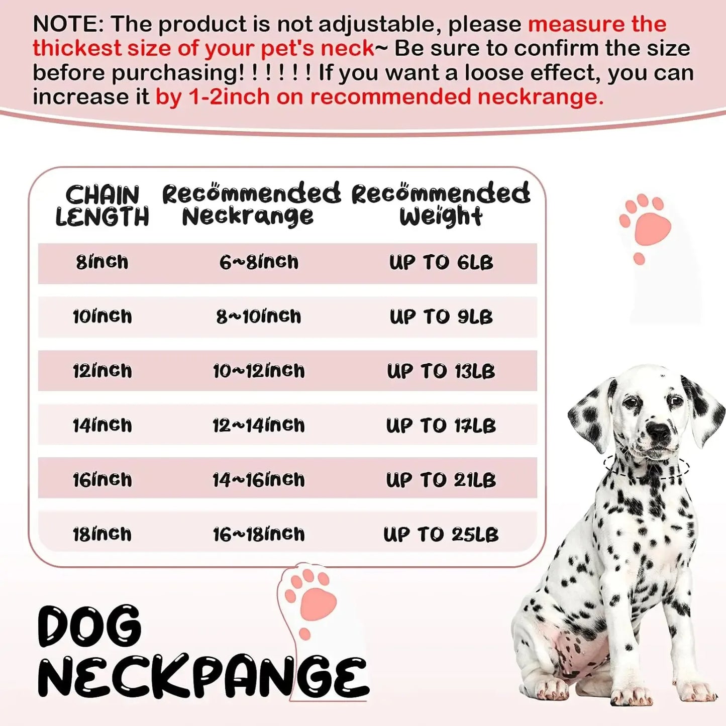 Pet Diamond Cuban Link Necklace Collar For Dogs And Cats