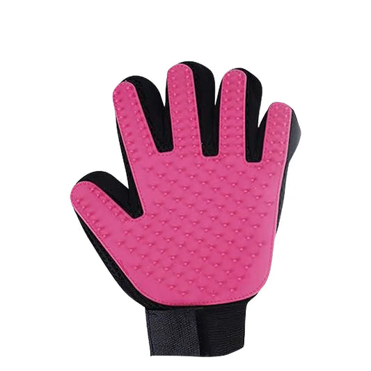 Cat Hair Removal Gloves Rubber Pet Grooming Brush Massage