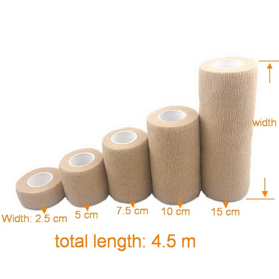 Non Woven Elastic Bandage Self Adhesive Medical Wrap