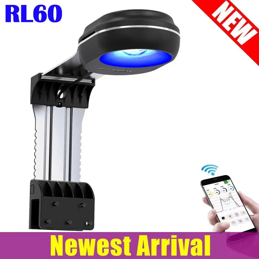 PopBloom WiFi Reef Aquarium Light RL60 RL90 RL180 SPS LPS
