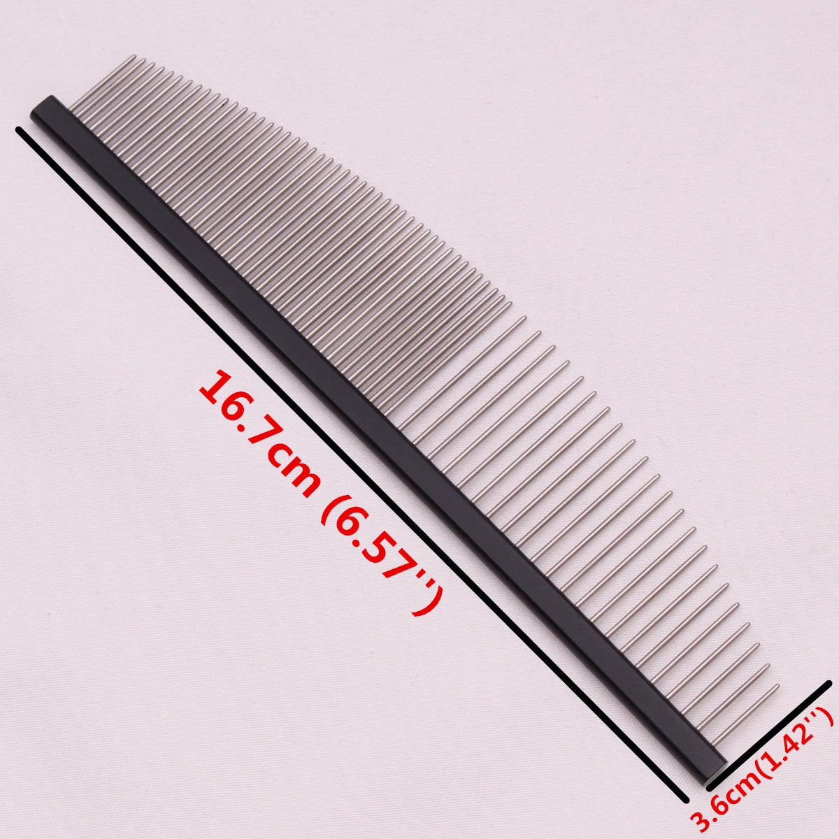 Aluminum Alloy Pet Grooming Combs for Dogs and Cats
