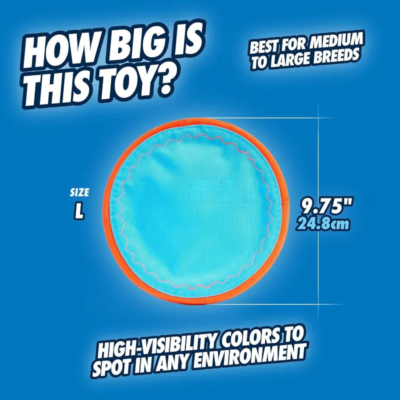 Paraflight Flying Disc Dog Toy Water Floating Nylon