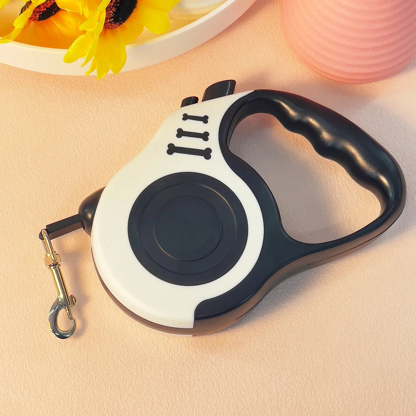 Retractable Dog Leash Quick Release Portable Walking Leash