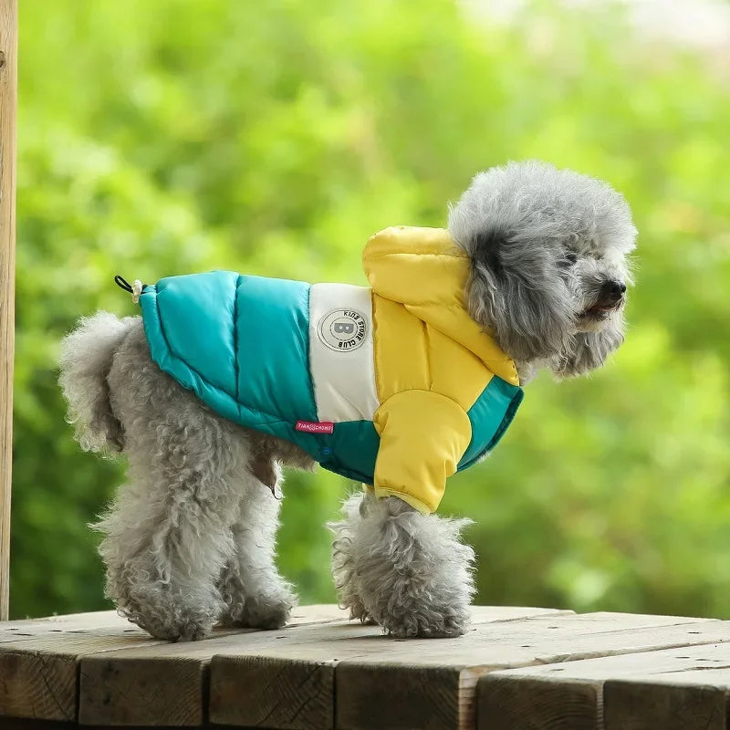 Waterproof Luxury Dog Jacket Down Cotton Vest For Dogs