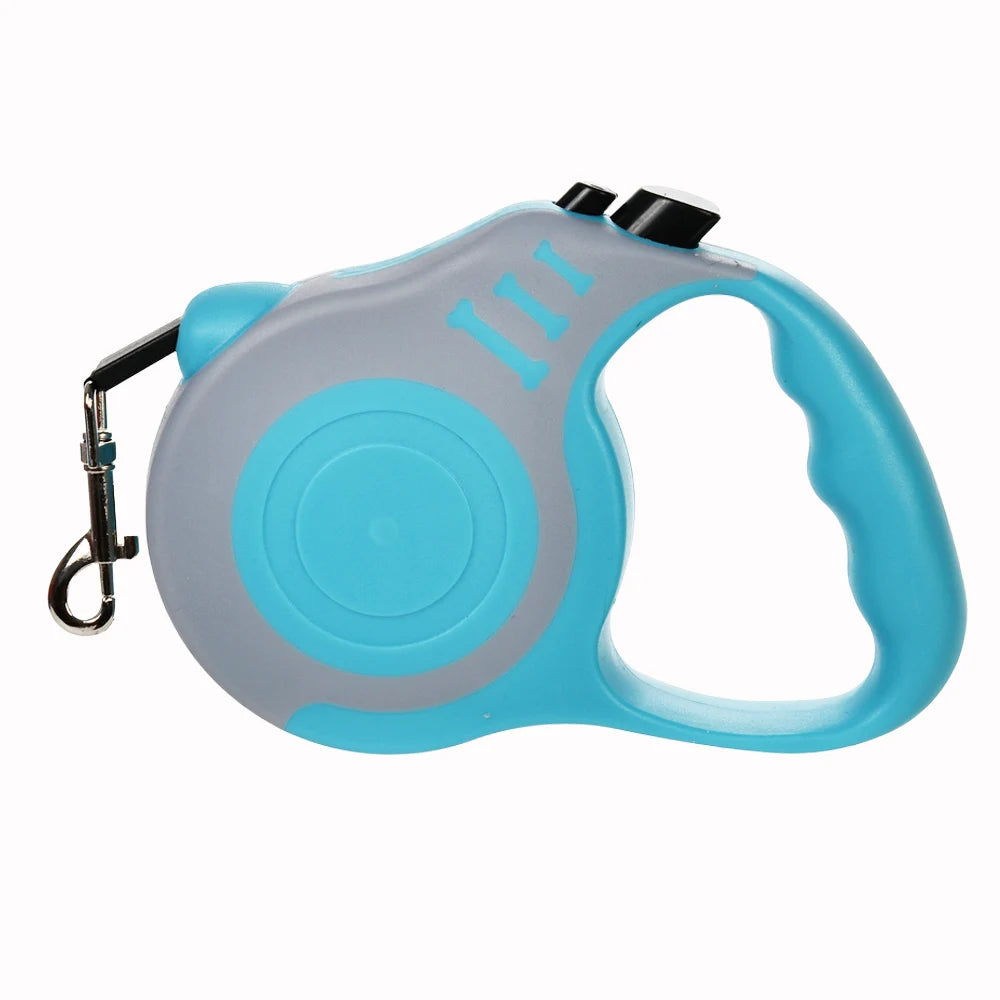 Retractable Dog Leash With Quick Release And Durable Nylon