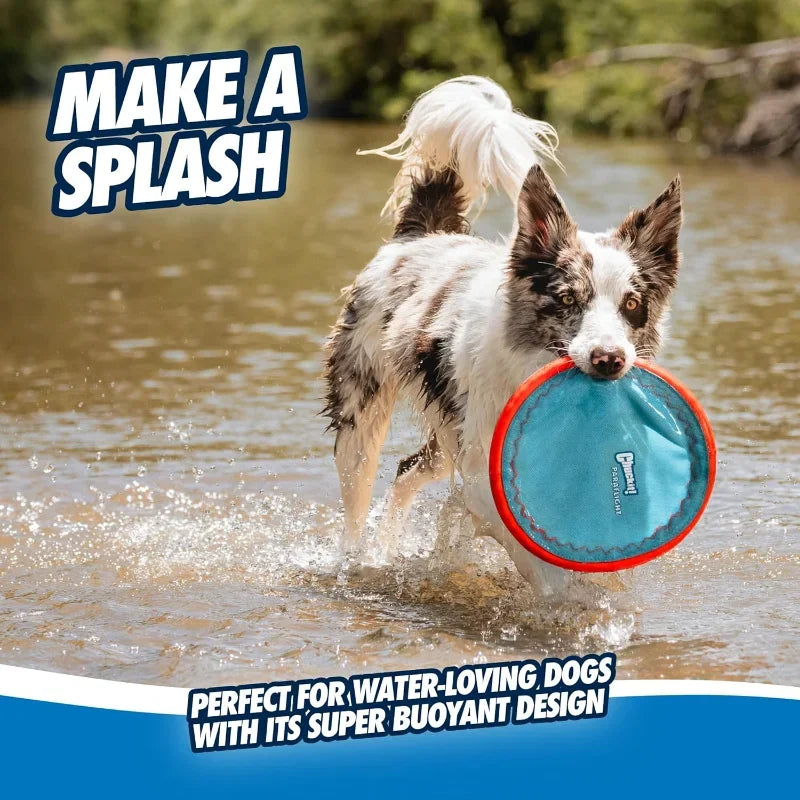 Paraflight Flying Disc Dog Toy Water Floating Nylon