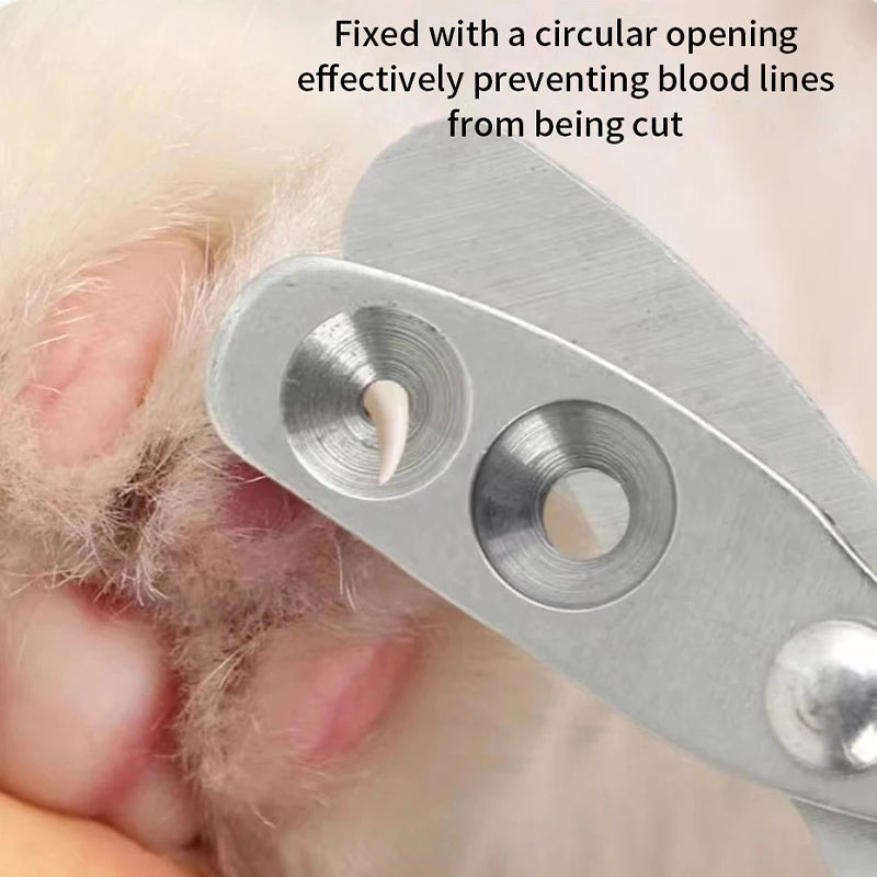 RPXBGUCKARHG Cat Nail Clippers Stainless Steel Claw Cutter For Cats
