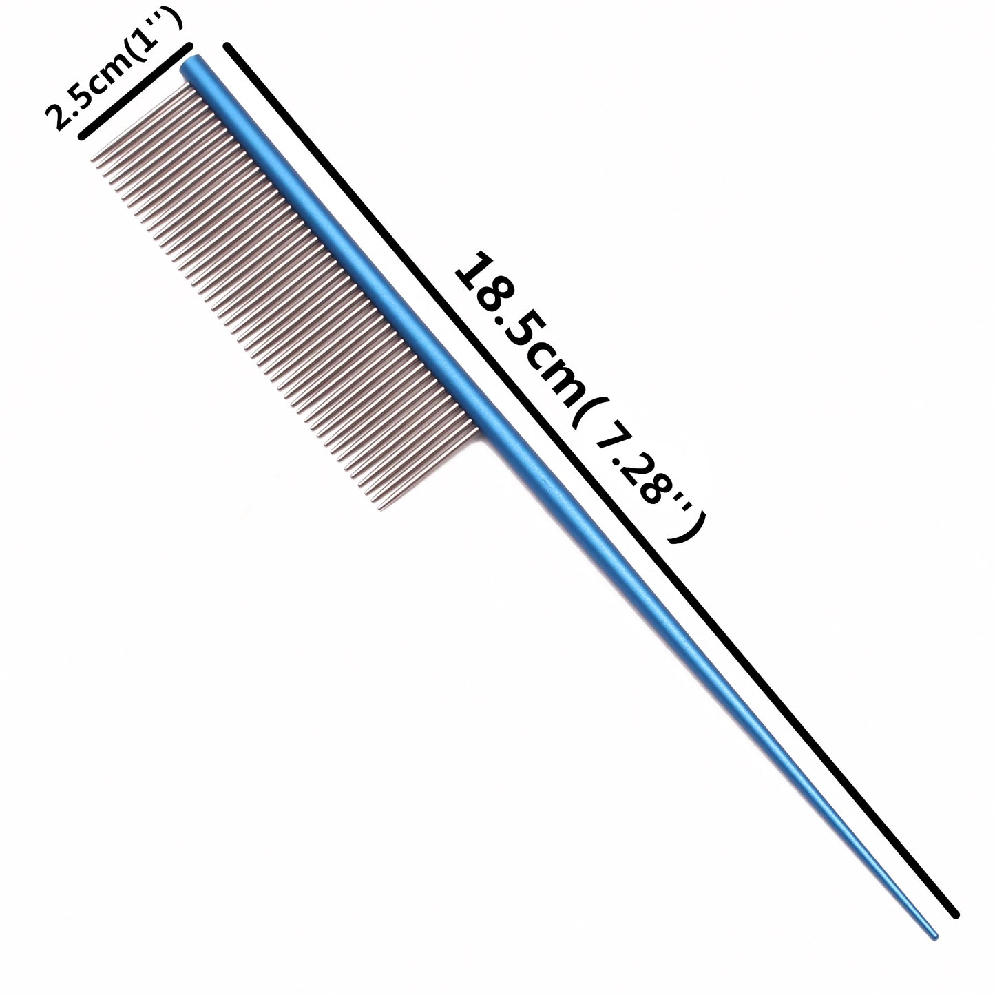 Aluminum Alloy Pet Grooming Combs for Dogs and Cats