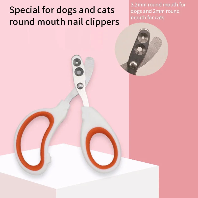 RPXBGUCKARHG Cat Nail Clippers Stainless Steel Claw Cutter For Cats