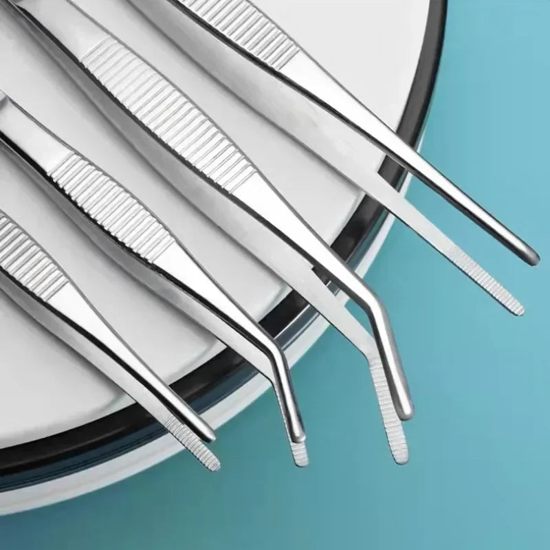 MIHJUSFDH Stainless Steel Elbow Tweezers For Aquarium