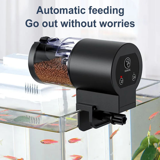 High-Concerned Automatic Fish Feeder Timer for Aquariums