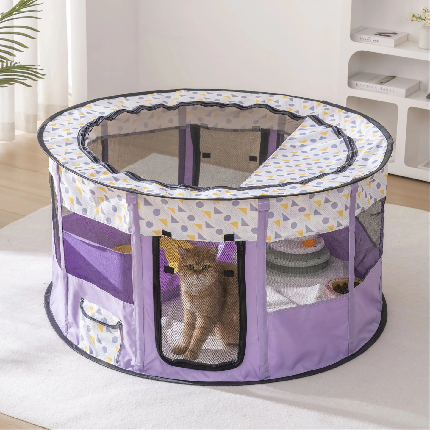 CN Foldable Mesh Ventilated Cat and Dog Nest Indoor Outdoor