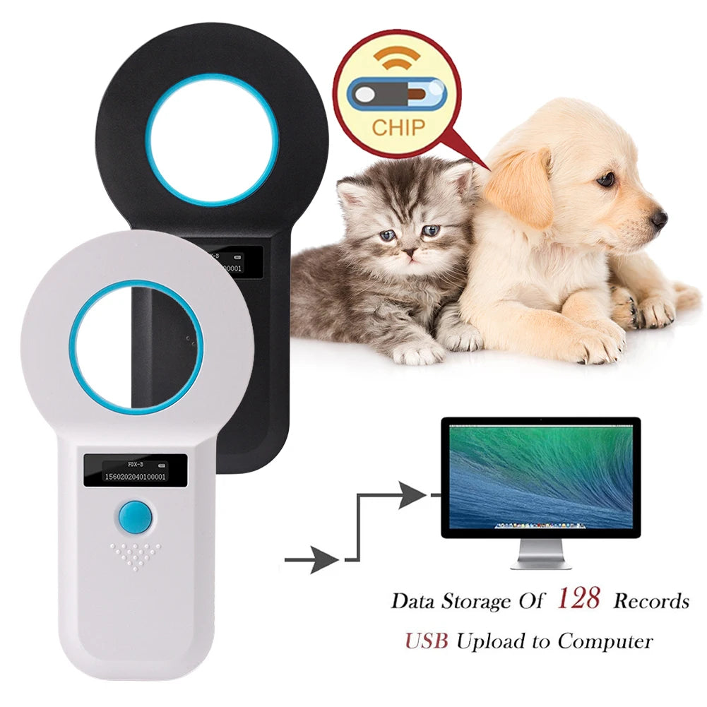ALLOYSEED Handheld Animal Microchip Reader With OLED Display