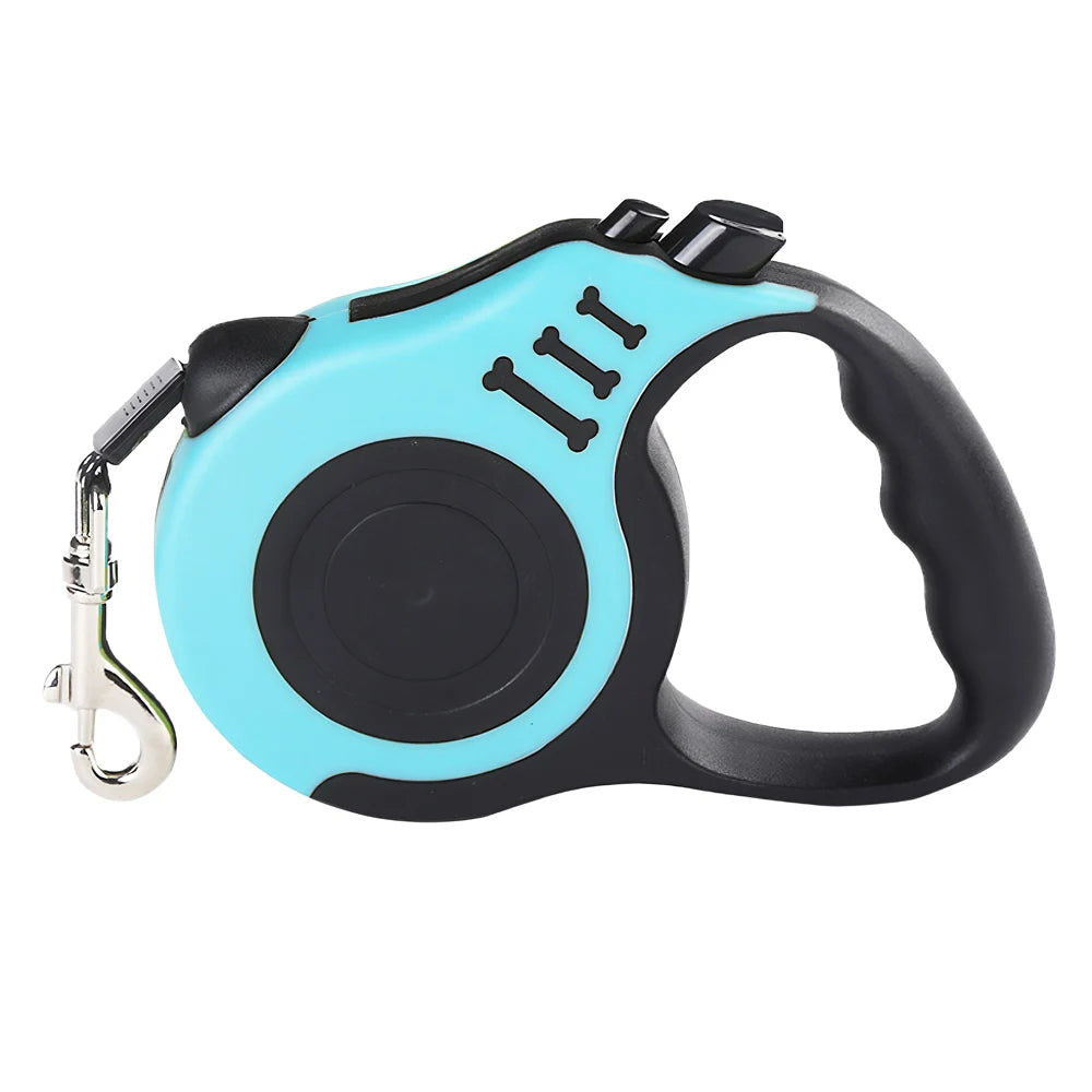Retractable Dog Leash With Quick Release And Durable Nylon